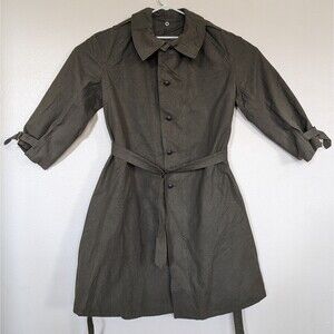 WWII M35 Canvas French Army Motorized Troops Overcoat Paulhan & Fils Montpellier